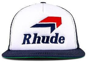 Rhude Speedmark Hat Navy White