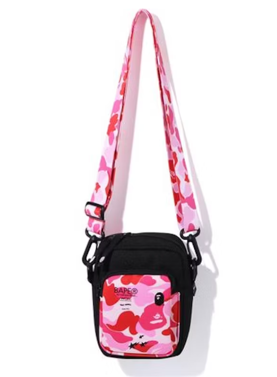 BAPE ABC Mini Shoulder Bag Pink