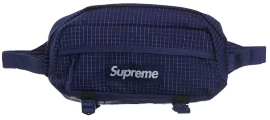 Supreme Grid Waistbag Navy