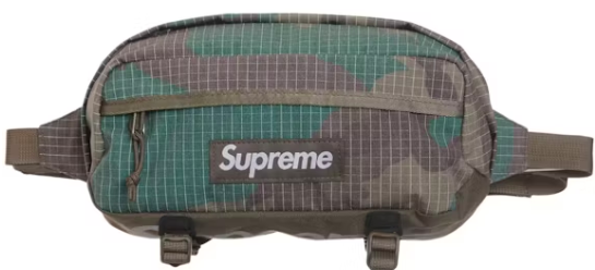 Supreme Waist bag Woodland Camo