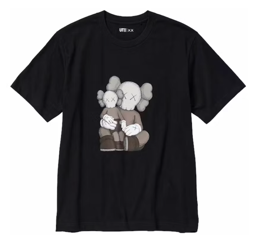 KAWS x Uniqlo UT Graphic Tee Black