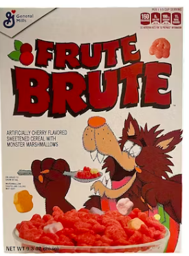 Kaws Monsters Frute Brute Cereal