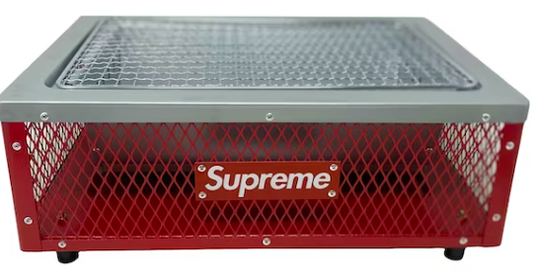 Supreme Coleman Charcoal Grill Red