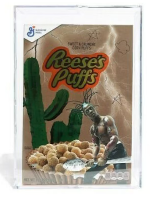 Travis Scott x Reese's Puffs Cereal Limited Edition Box (Not Fit For Human Consumption)