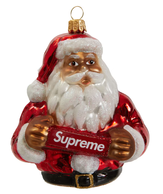 Supreme Santa Ornament