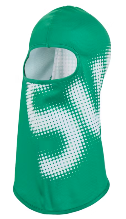 Supreme Halftone Balaclava Green