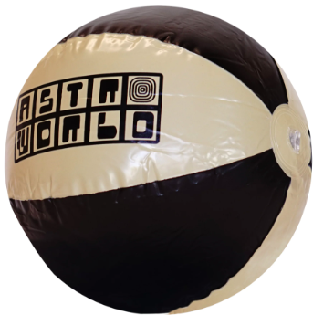 Travis Scott Astroworld Inflatable Beach Ball Black/Tan