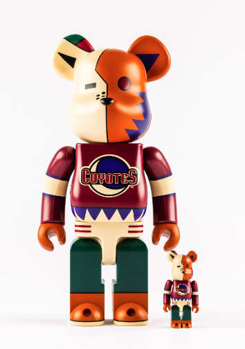 Bearbrick x Arizona Coyotes 100% & 400% Set