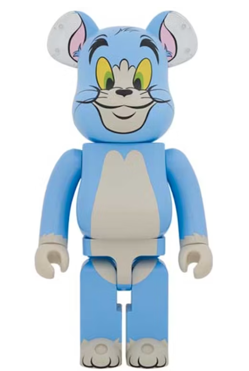 Bearbrick x Tom and Jerry (Tom) Classic Color 100% & 400% Set