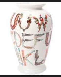 Supreme Alphabet Vase