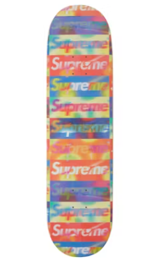 Supreme Distorted Skate Deck