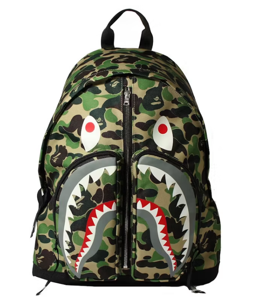 A Bathing Ape ABC Camo Shark Daypack