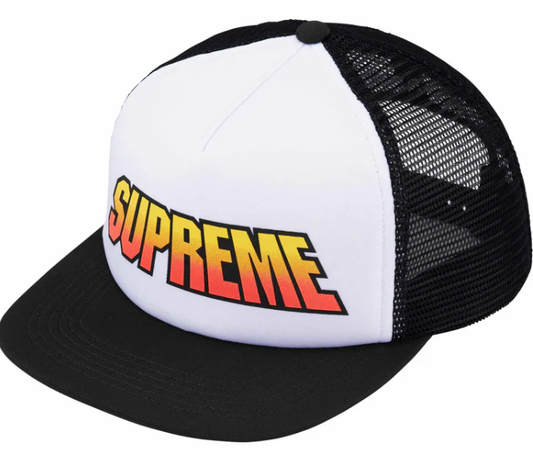 Supreme Sabotage Meshback 5 Panel Hat Black
