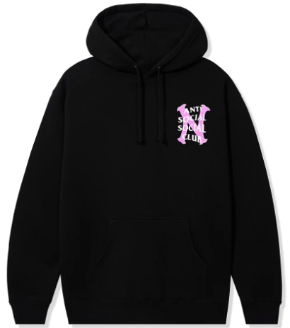 ASSC Pink N Black Hoodie