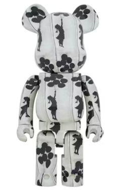 Bearbrick Flying Balloons Girl 1000%
