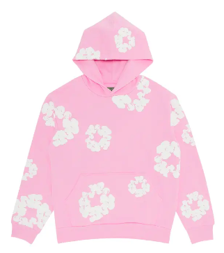 Denim Tears Hoodie Pink