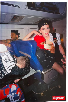 Supreme Julia Fox Poster