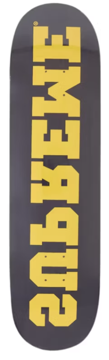 Supreme Reverse Skate Deck Navy