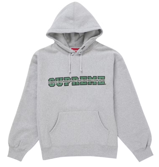 Supreme Collegiate Acronym Hooded Sweatshirt