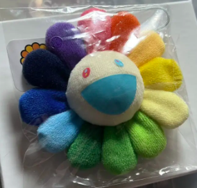 Takashi Murakami Plush Pin Blue Mouth