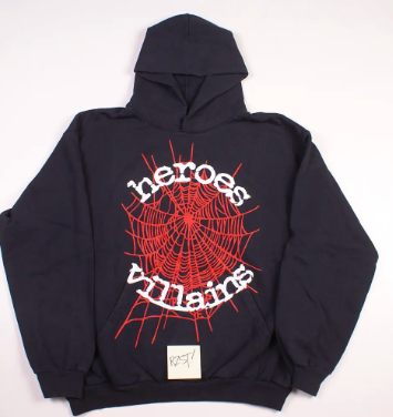 Sp5der Heros and Villains Web Hoodie
