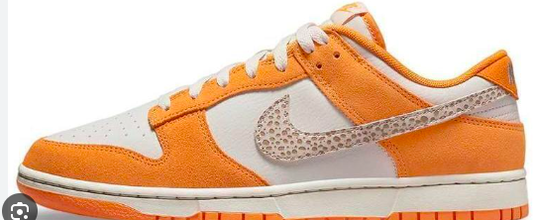 Dunk Low AS Safari Swoosh Kumquat