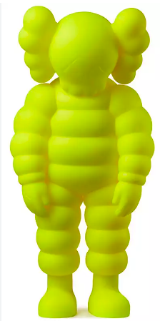 Kaws What Party Figur Yellow