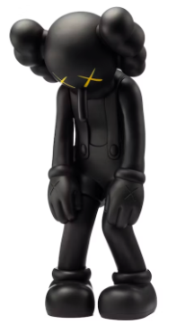 Kaws Small Lie Companion Figure Black