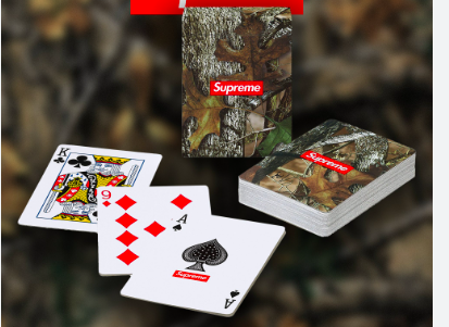Supreme Camo Playing Cards