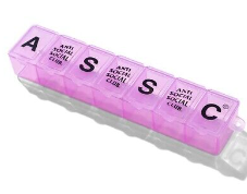 AntiSocialSocialClub Pill Organizer