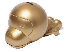 Bape Baby Milo Gold Coin Bank