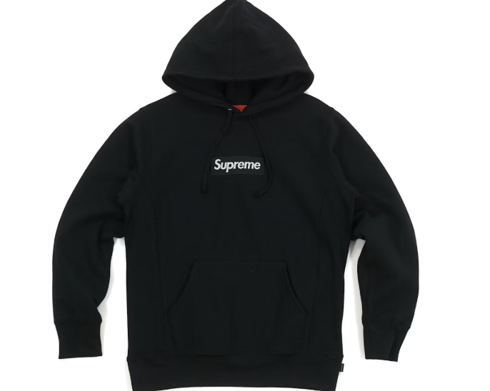 Supreme Black Box Logo Hoodie